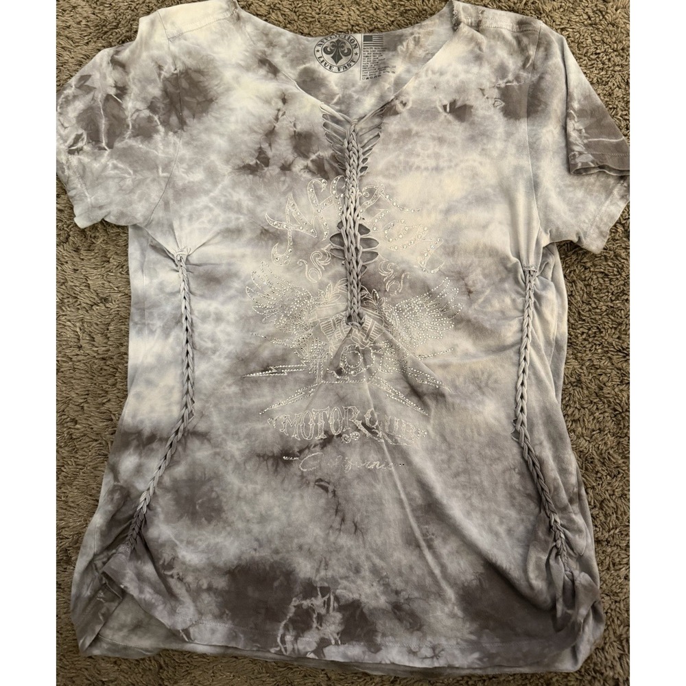 Affliction womens tops Xlarge Lot Of 5 Short Sleeved The Buckle - Picture 6 of 8